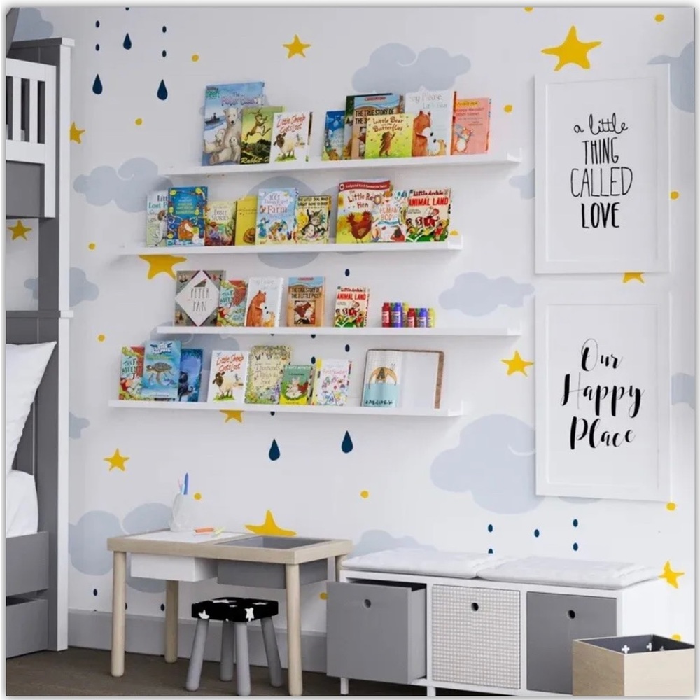 Epinal 4 Piece Picture Ledge Wall Shelf